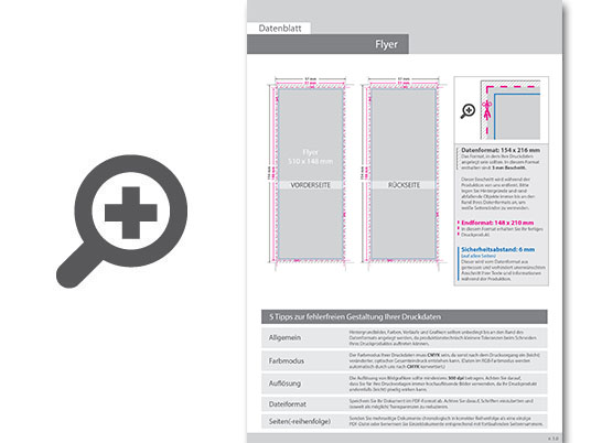 Product Bild neonflyer_gr__n_5_1_cm_x_14_8_cm